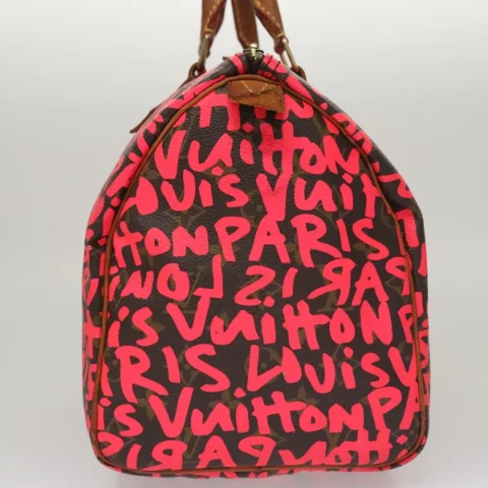 Louis Vuitton Vintage Pre-owned Canvas handbags Brown Dames
