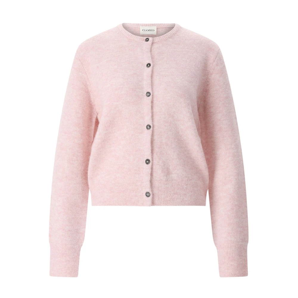 Closed Vrouw Roze Truien & Vesten Dames, L, Wol, Cardigan