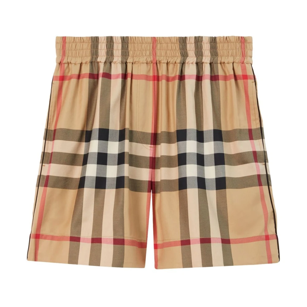 Burberry Vintage Check Shorts Beige Dames