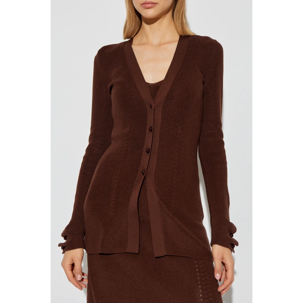 Aeron Cardigan Baxter Brown Dames