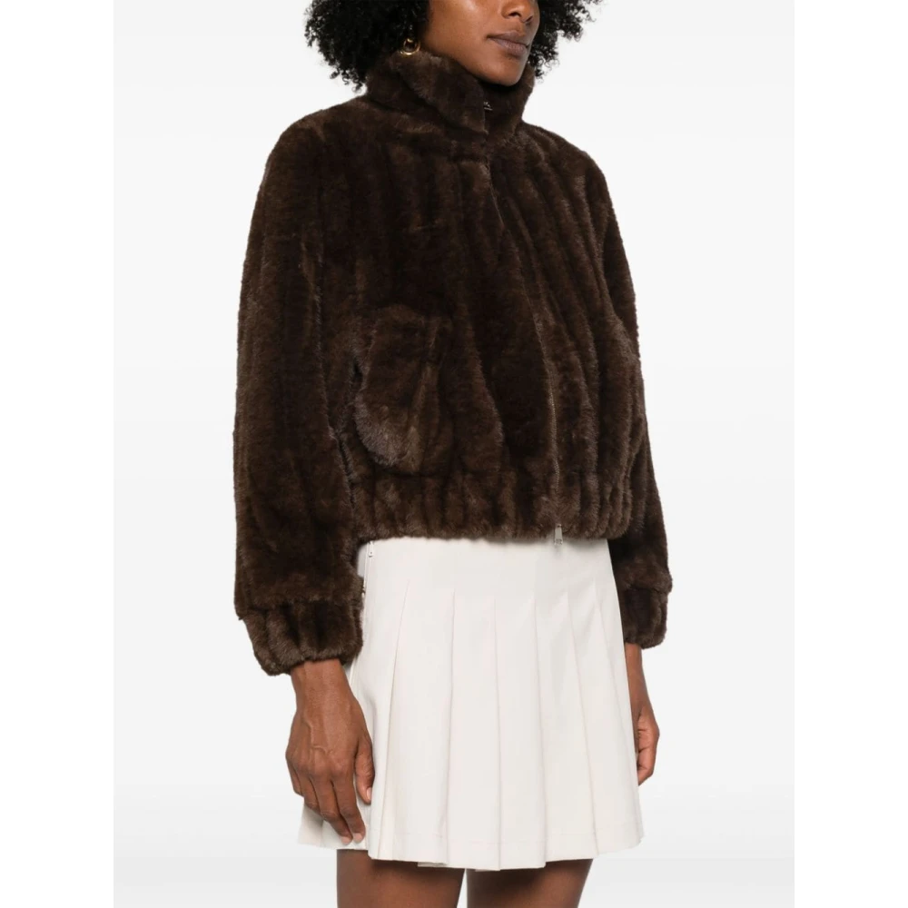 Liu Jo Bruine Winterjas Brown Dames