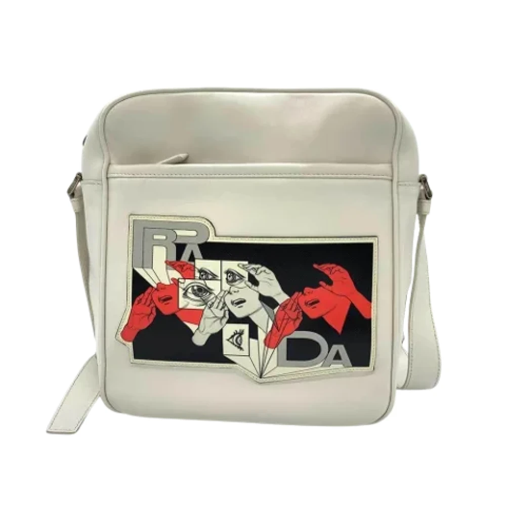 Prada Vintage Pre-owned Fabric prada-bags White Dames