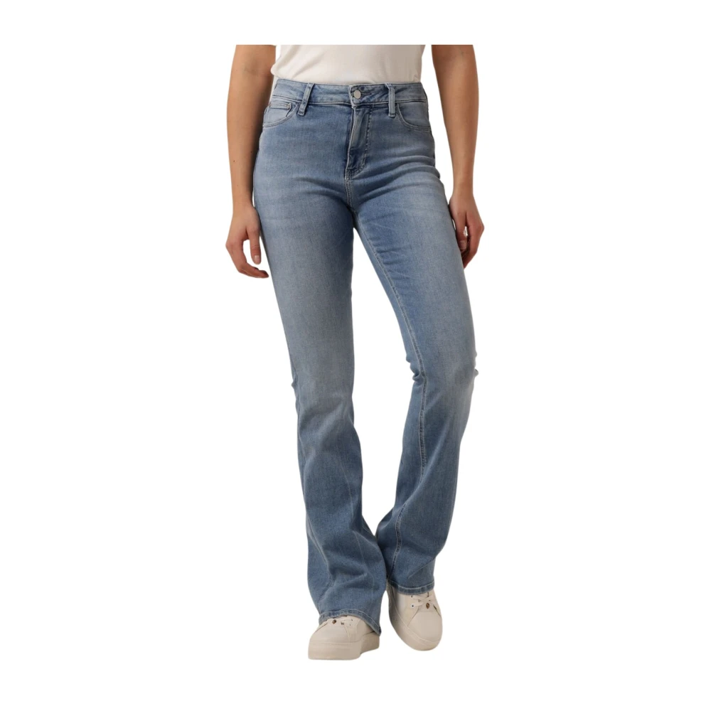 Guess Blauwe Flared Jeans voor Vrouwen Blue Dames