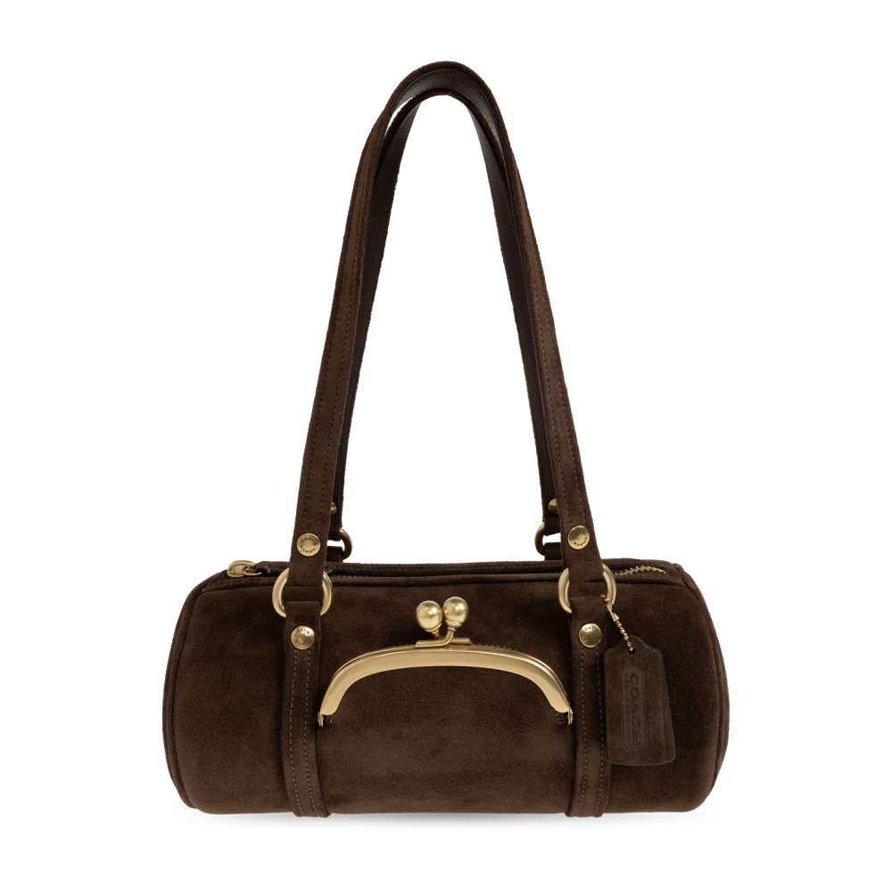 Coach Donna Marrone Borse, Taglia Unica, New,