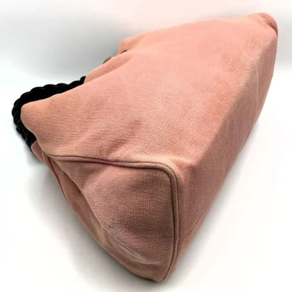 Bottega Veneta Vintage Pre-owned Fabric totes Pink Dames