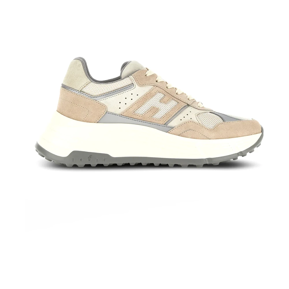 Hogan Hyperlight Hi-Fi Sneakers voor vrouwen Dames Schoenen Beige