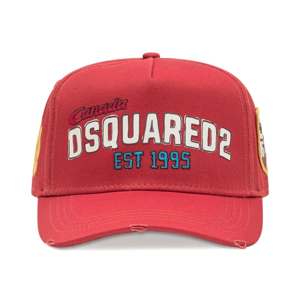 Accessories > Hats > Caps - - Dsquared2 - Modalova