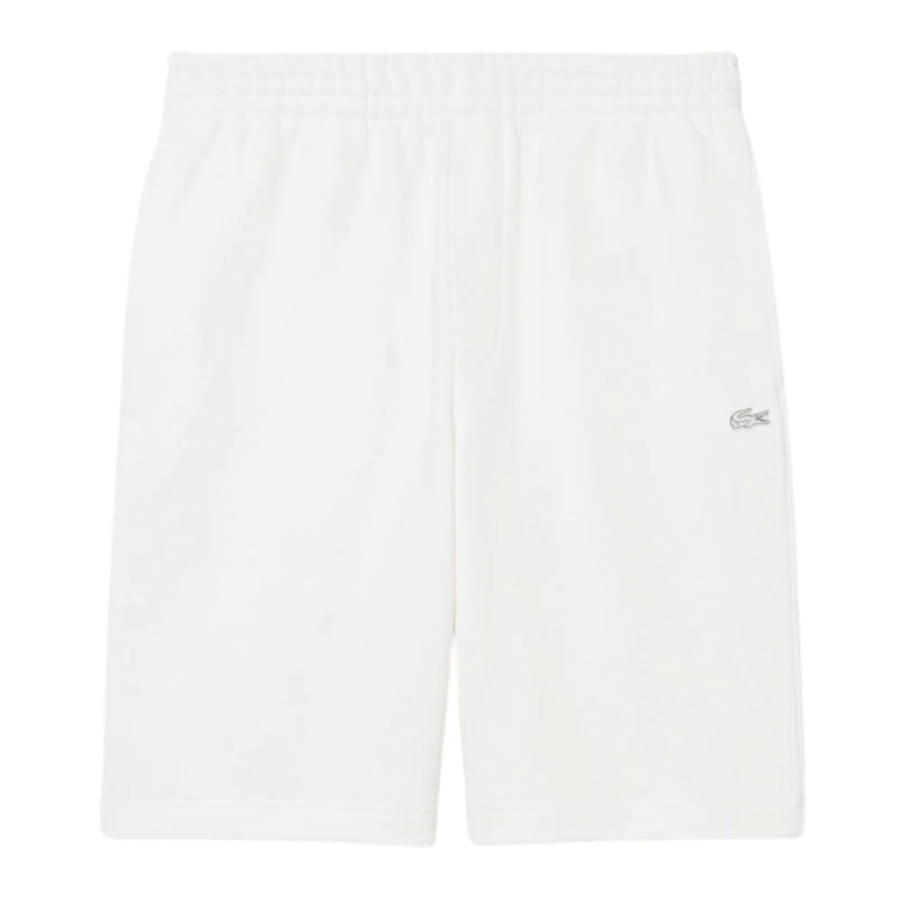 Lacoste Uomo Bianco Pantaloncini, M, New,