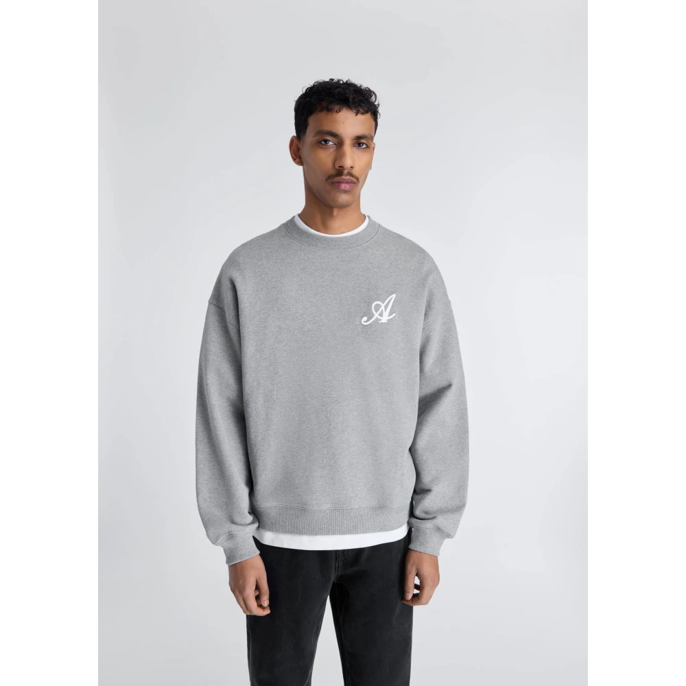 Axel Arigato Rook Sweatshirt Gray Heren