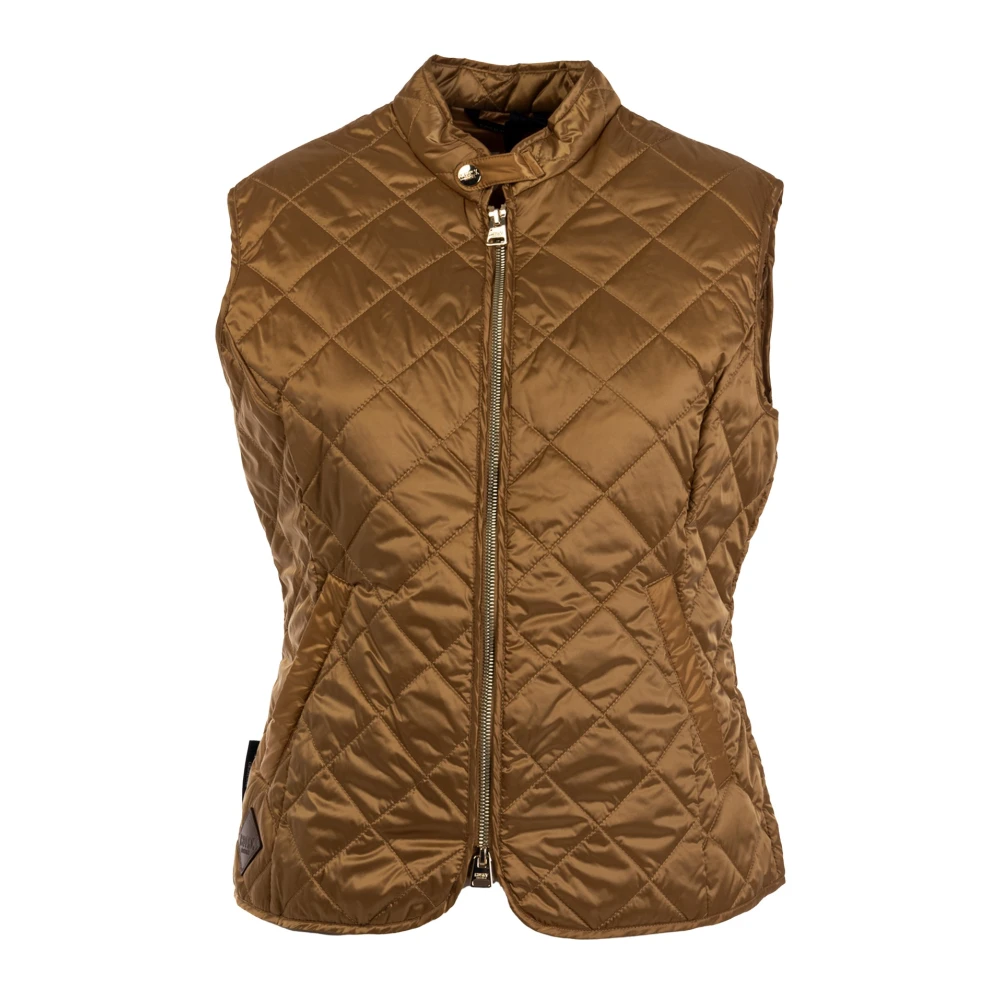 Husky Original Lichte Mouwloze Gewatteerde Jas Vrouwen Brown Dames