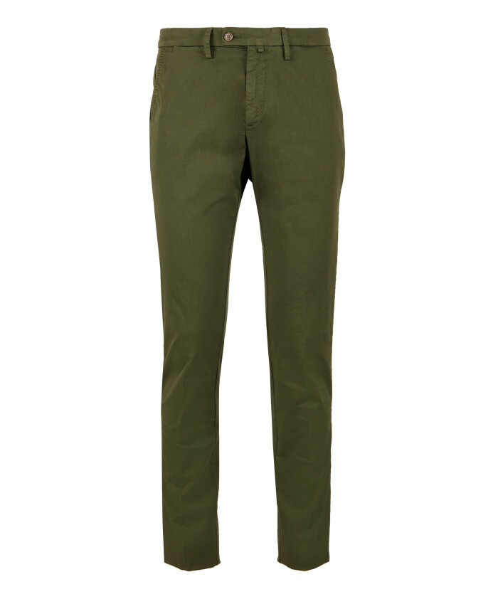 pantalon-long-en-coton-vert-uni-pour-homme