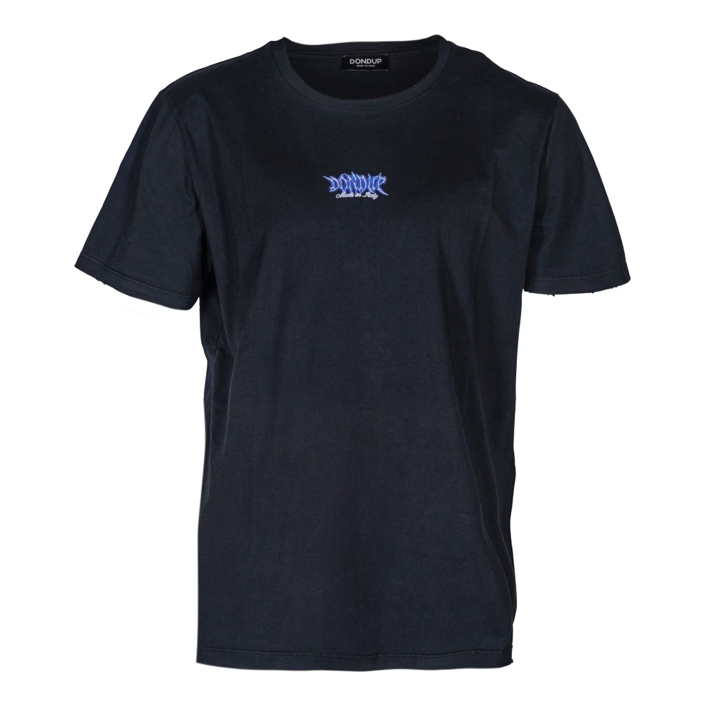 Dondup - Tops > T-Shirts - Black - Dondup - Modalova
