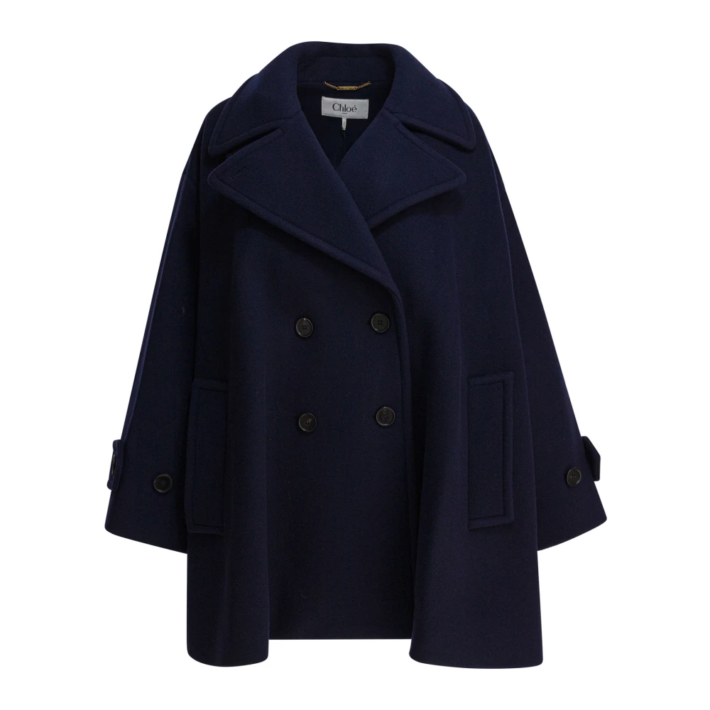 Coats > Double-Breasted Coats - - Chloé - Modalova