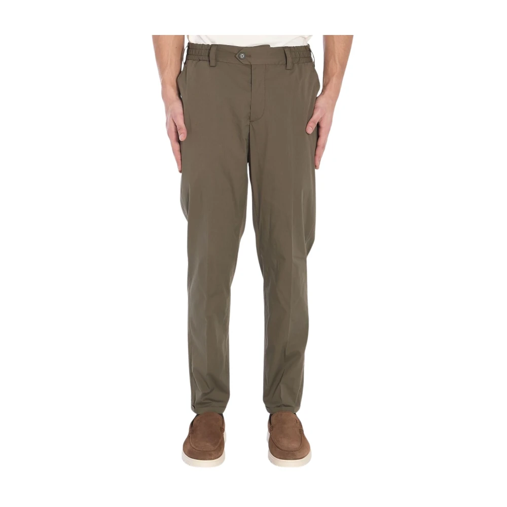 Pt Torino Men's Green Chinos, W33, The Rebel Trousers