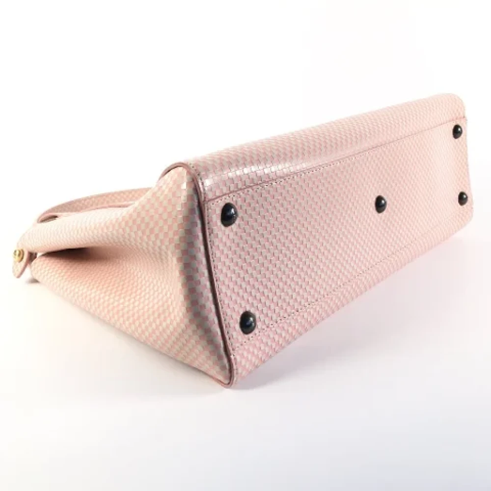 Fendi Vintage Pre-owned Leather fendi-bags Pink Dames