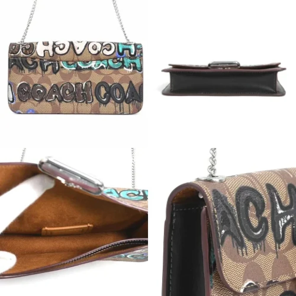 Coach Pre-owned Leather shoulder-bags Multicolor Dames