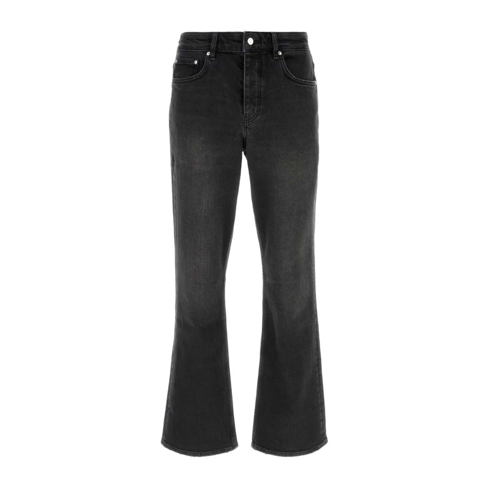 Represent Men's Black Flare Jeans, W31, Kick Flare Denim