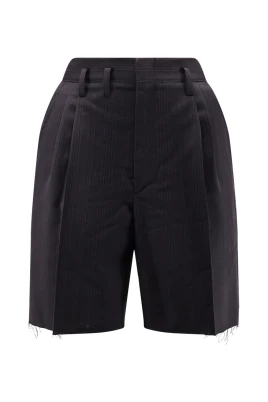 Svarta Ullshorts Krokstängning