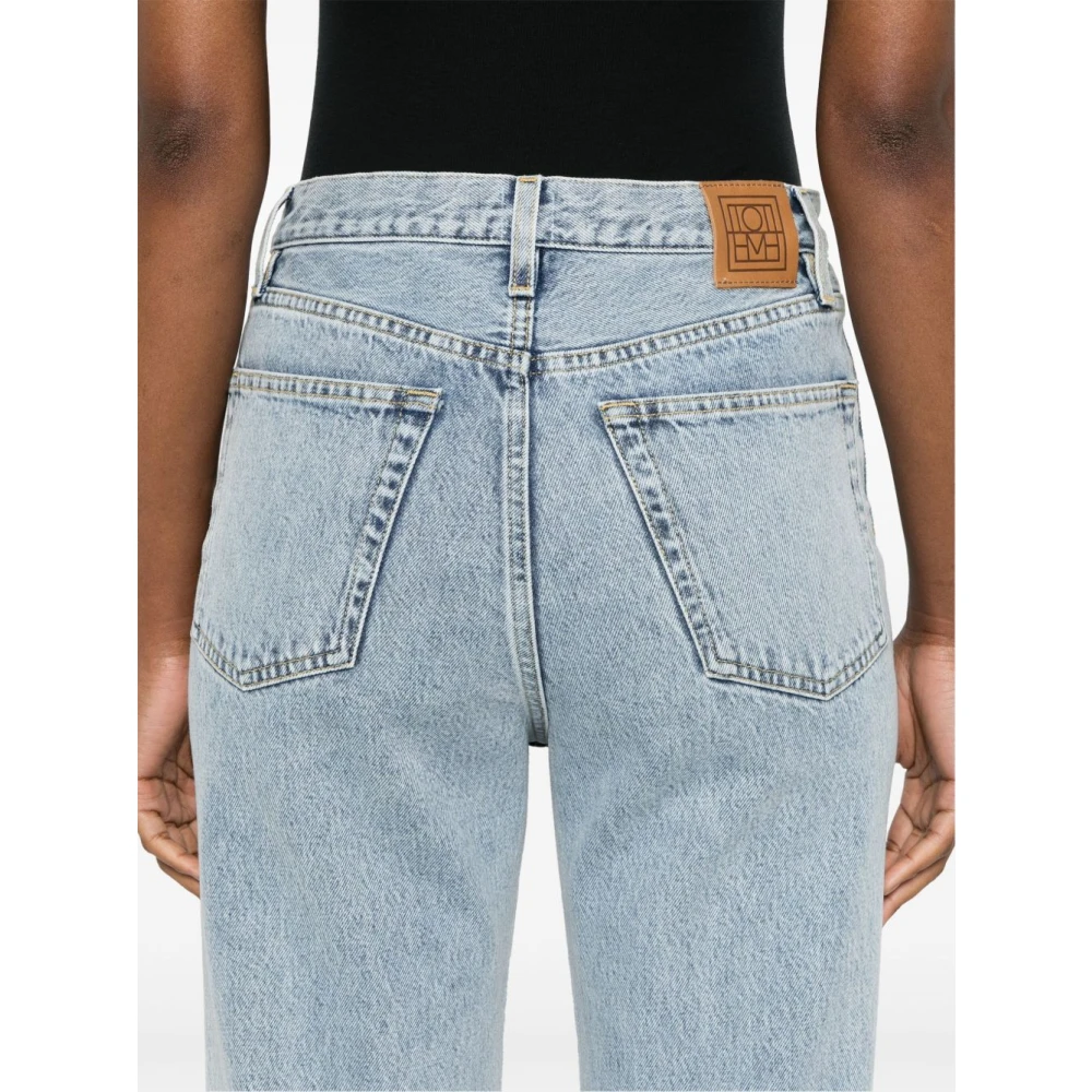 TotêMe Klassieke Snit Denim Volledige Lengte Jeans Blue Dames