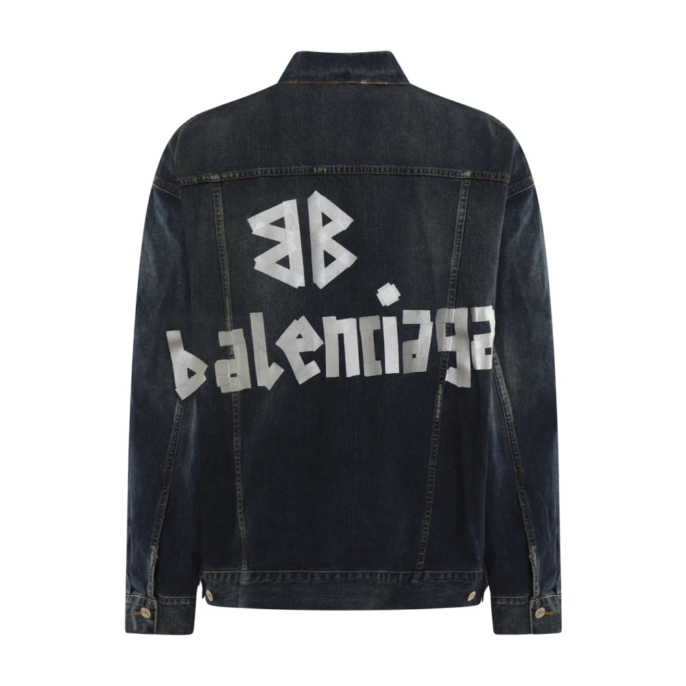 Balenciaga Oversized Jack voor Heren Blue Heren