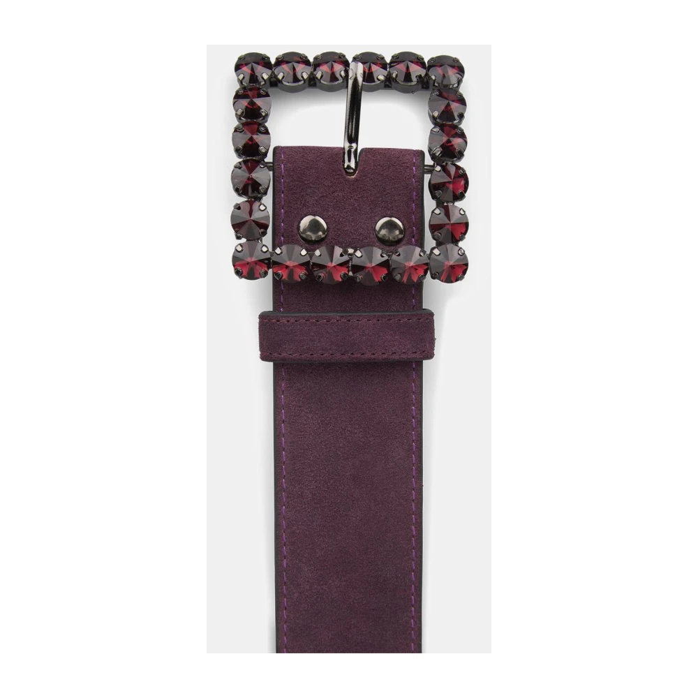 Alma en Pena Riem met vierkante gesp Purple Dames