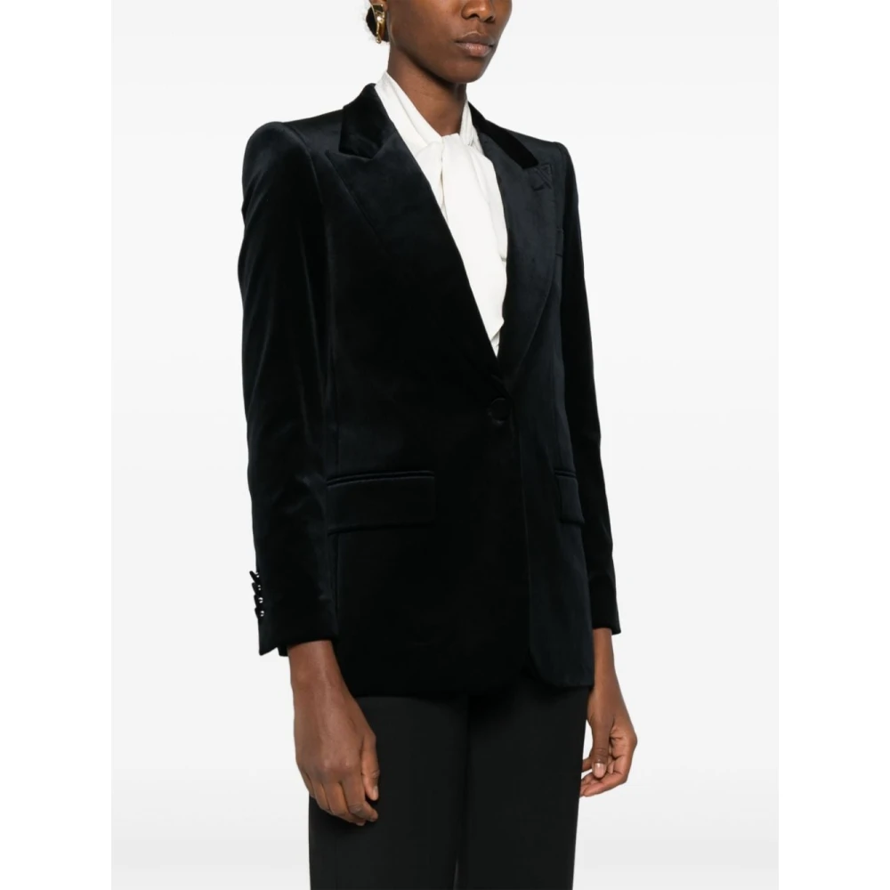 Lardini Zwarte Herenjassen Black Dames