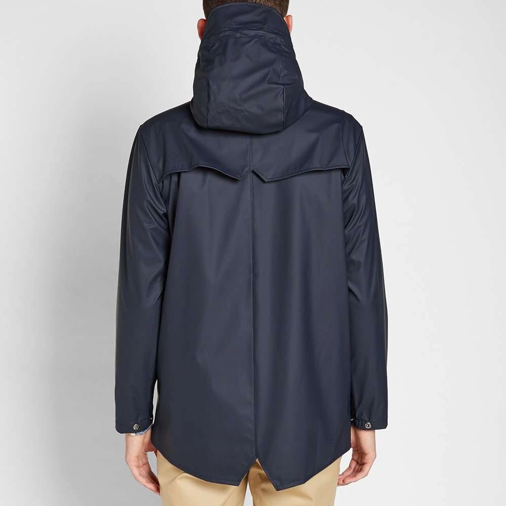 Rains Hedendaagse unisex waterdichte jas Blue Heren