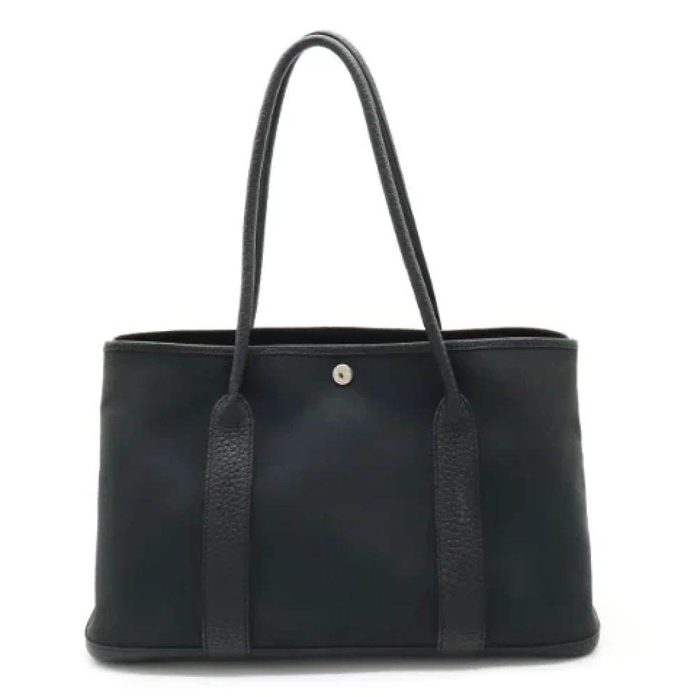 Hermès Vintage Pre-owned Canvas totes Black Dames