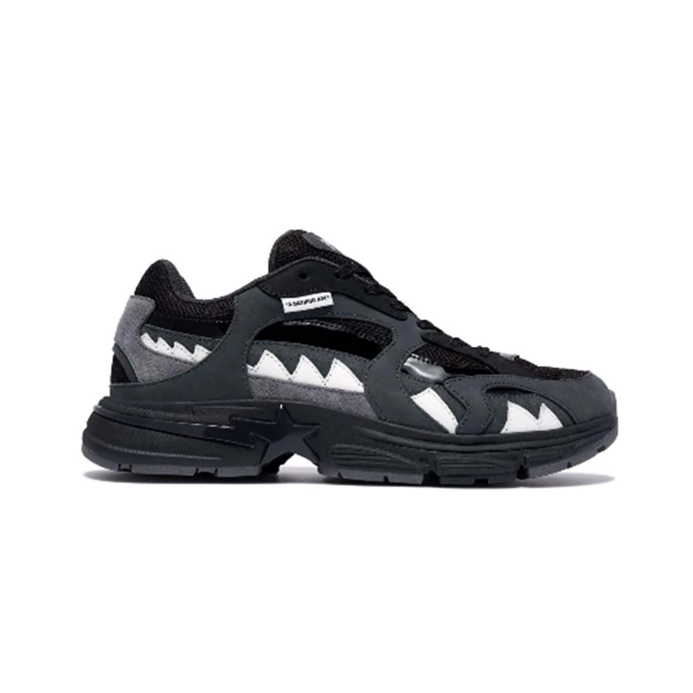 A Bathing APE Shark STA Heren Schoenen Zwart