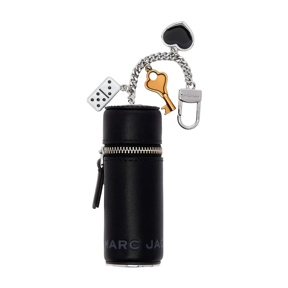 Marc Jacobs Women's Black Lipstick Case Keychain Charm