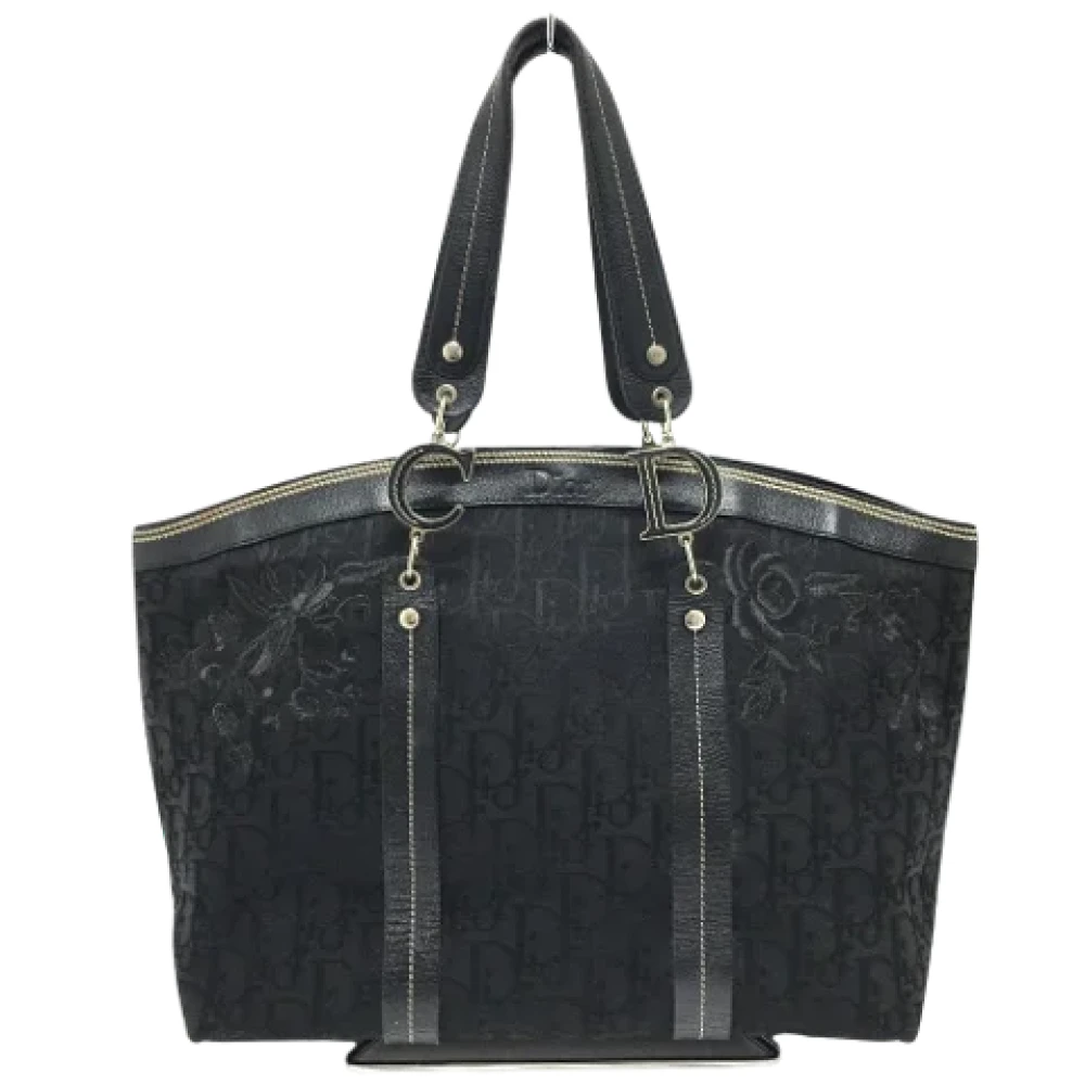Dior Vintage Pre-owned Fabric dior-bags Black Dames