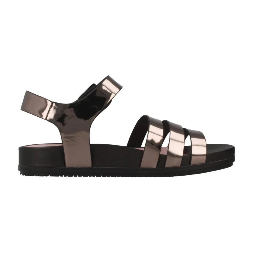 Stonefly Vrouw Bruin Schoenen Dames, 37 Eu, Spiegel Platte Sandalen