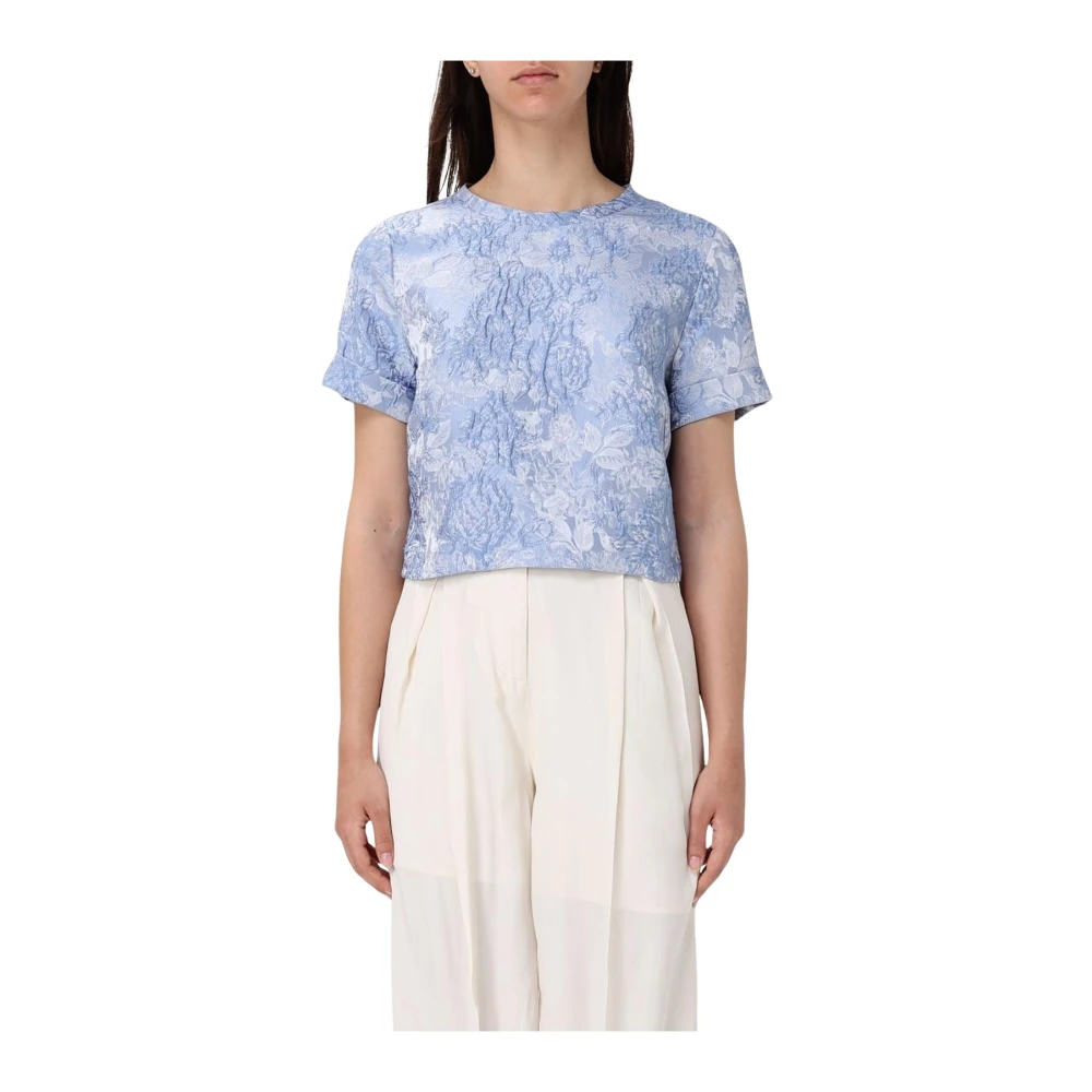 Liu Jo - Tops > T-Shirts - Blue - Liu Jo - Modalova