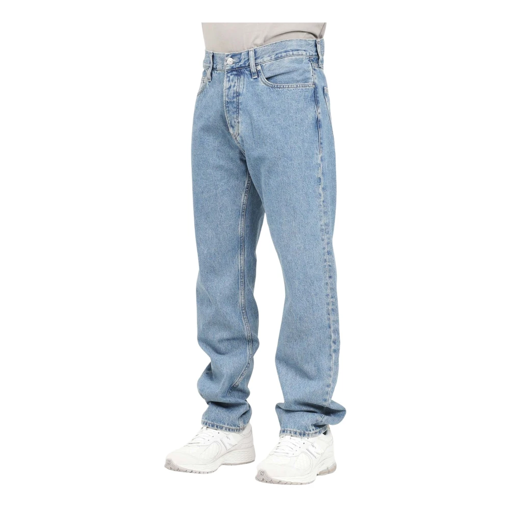 Calvin Klein Straight jeans STANDARD STRAIGHT Muntzakje logo borduursel