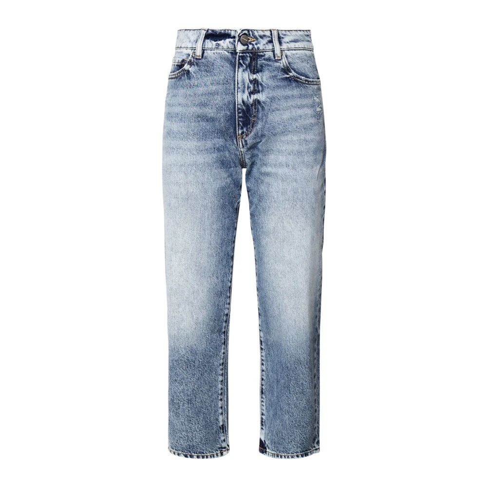 Icon Denim Blauwe Denim Jeans Gemaakt in Italië Blue Dames
