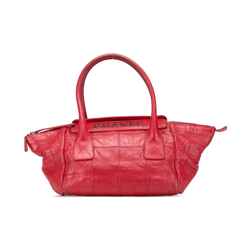 Chanel Vintage Donna Rosso Pre-Owned, Taglia Unica, Used,