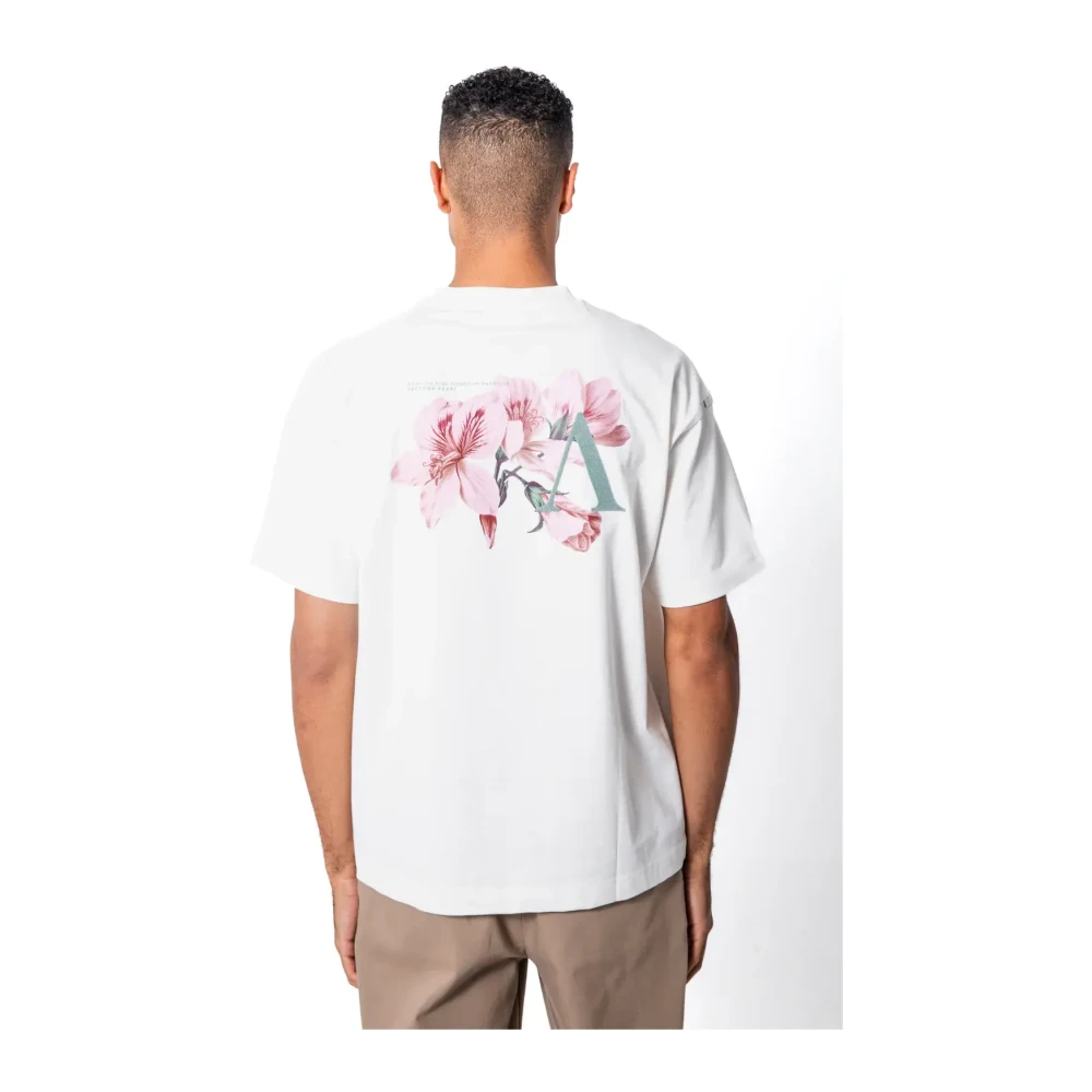 Aeden Legend Tee Off White Shirt Beige Heren