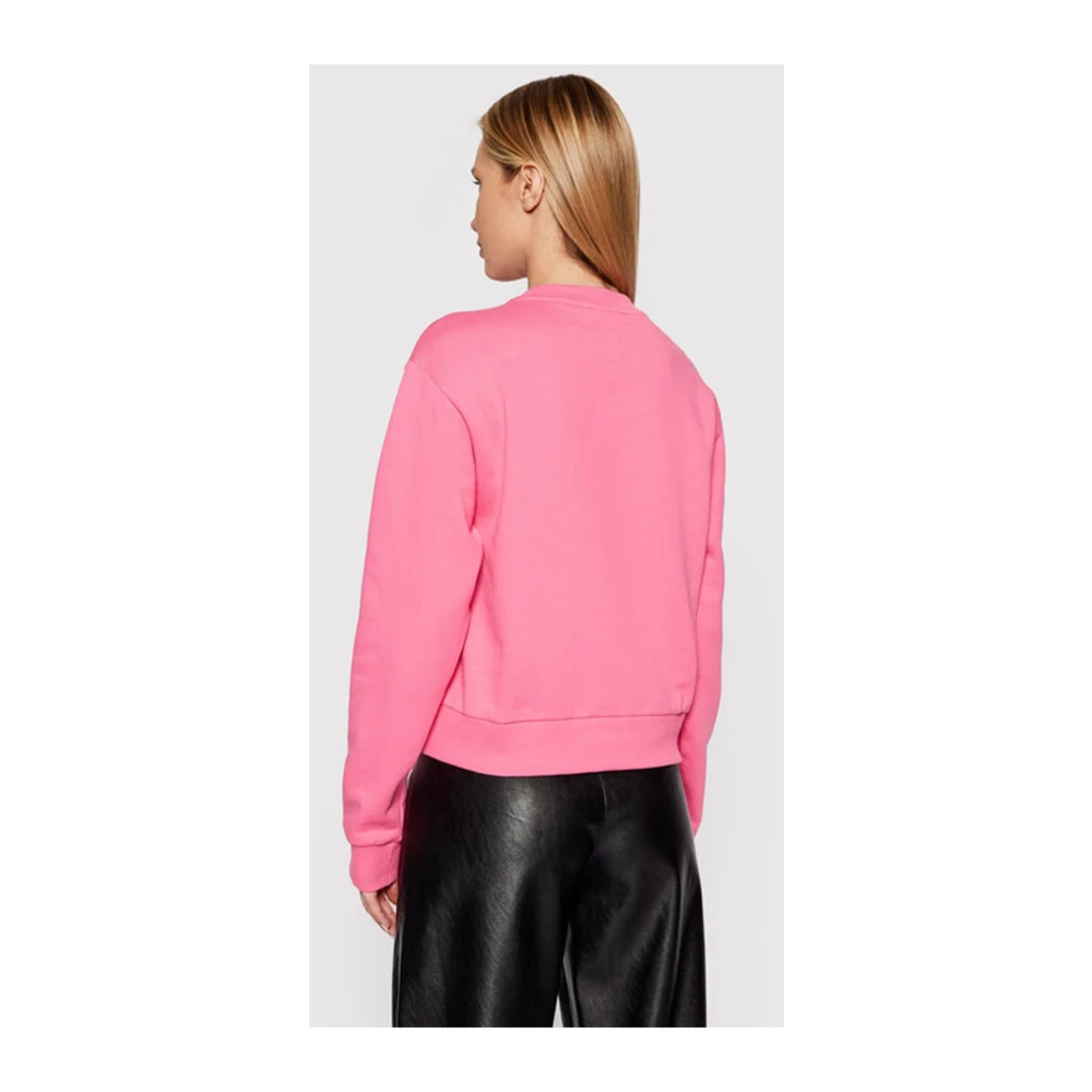 Guess CN Icon Sweater Dames Roze Pink Dames