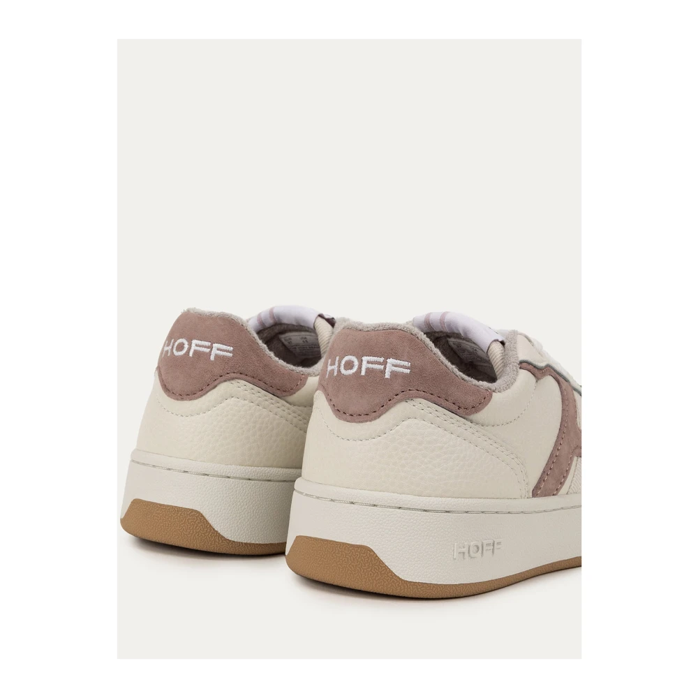 Hoff Leren Sneakers met Memory Foam Beige Dames