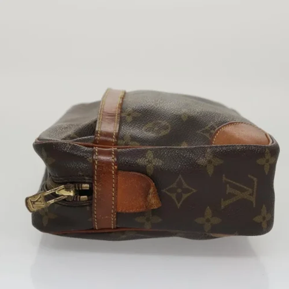 Louis Vuitton Vintage Pre-owned Canvas clutches Brown Dames