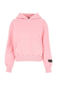 Roze katoenen sweatshirt