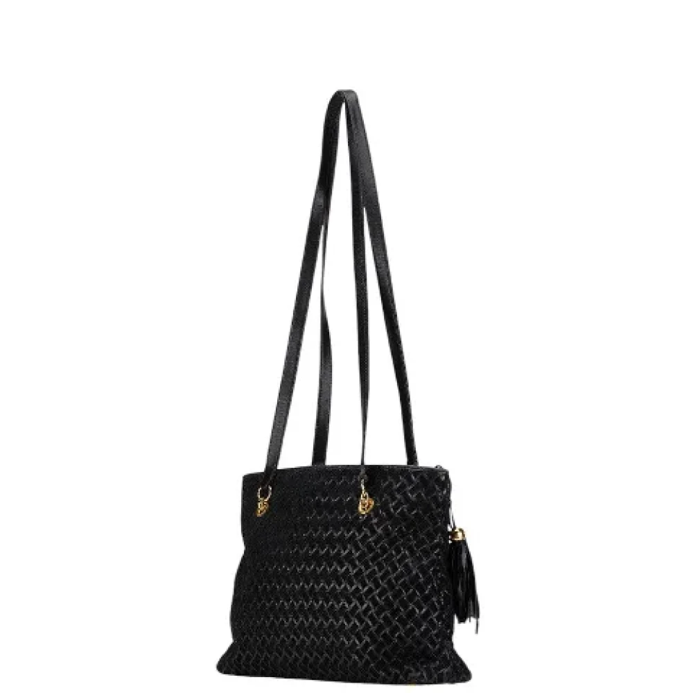 Bally Pre-owned Leather shoulder-bags Black Dames