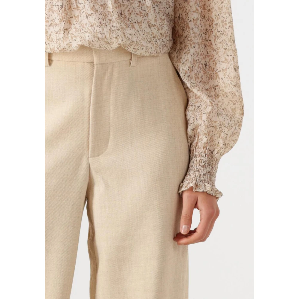 NEO NOIR Melange Broek voor Vrouwen Beige Dames