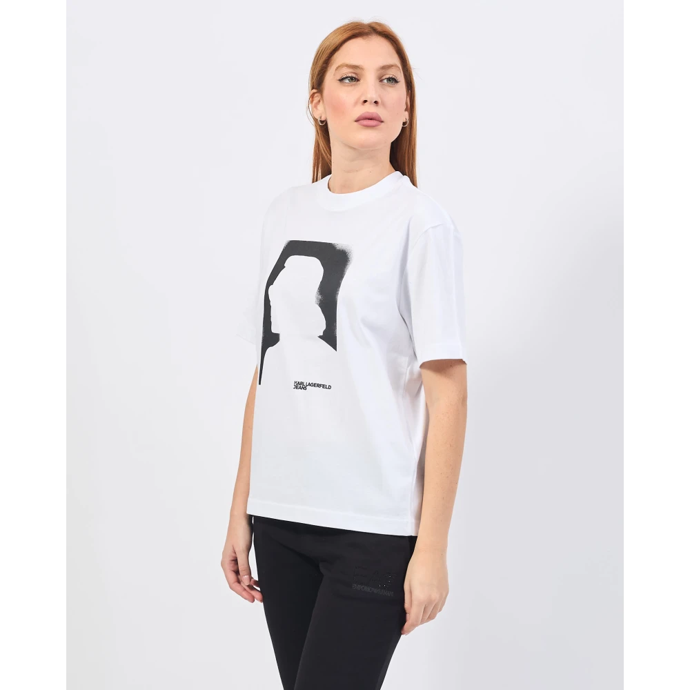 Karl Lagerfeld Wit White Dames