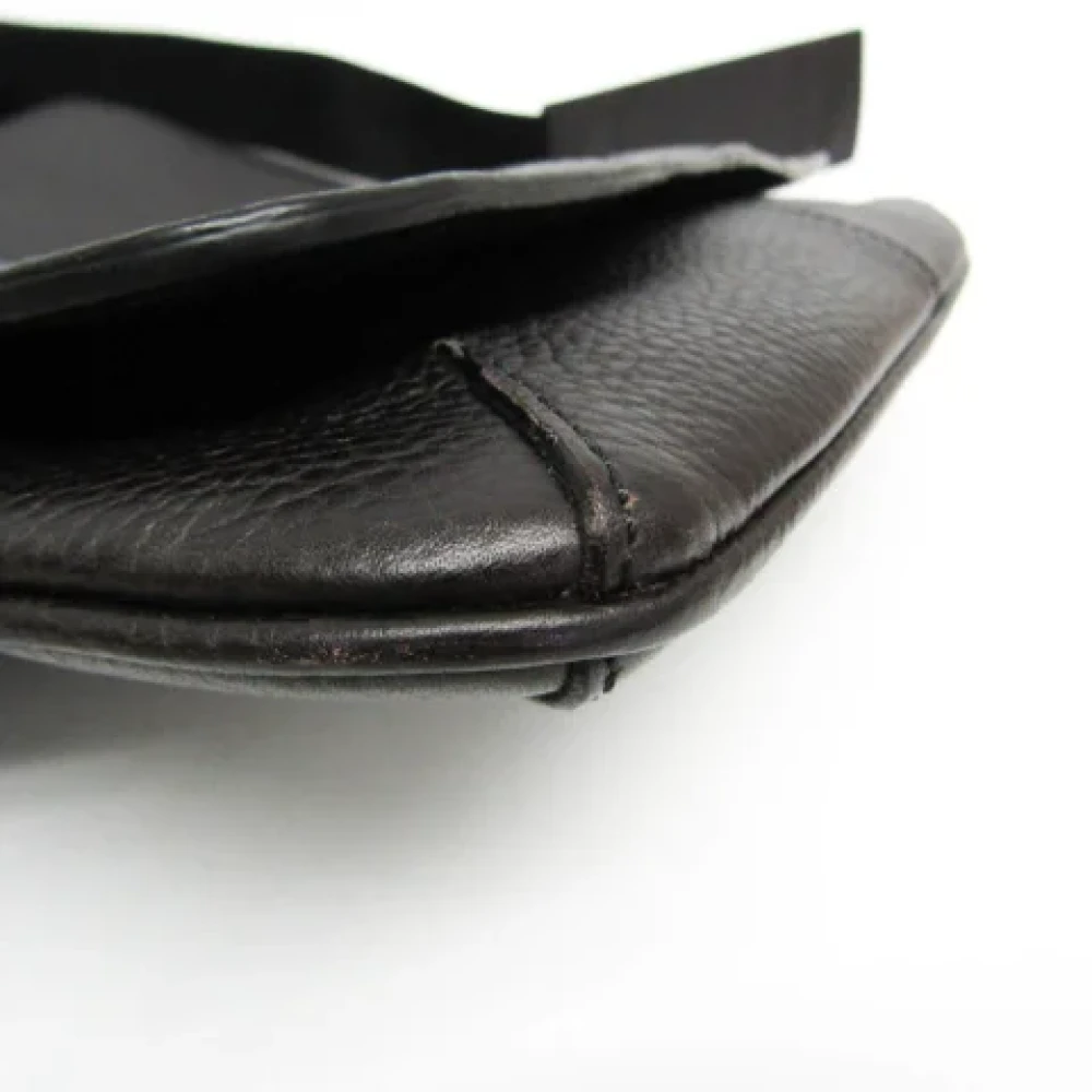 Cartier Vintage Pre-owned Leather shoulder-bags Black Dames