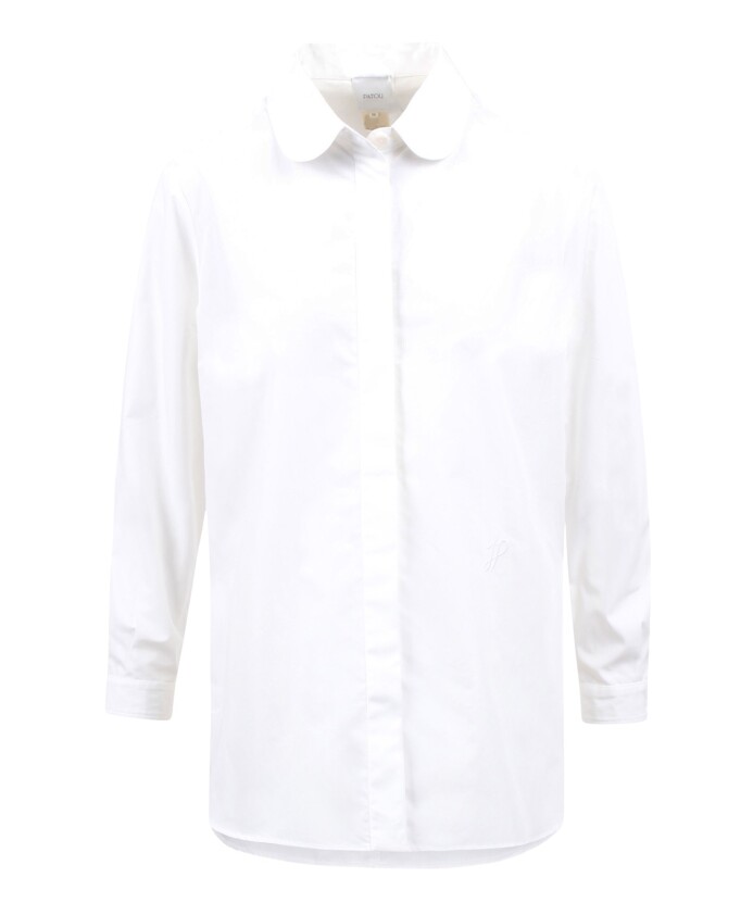 chemise-ajustee-en-popeline-de-coton