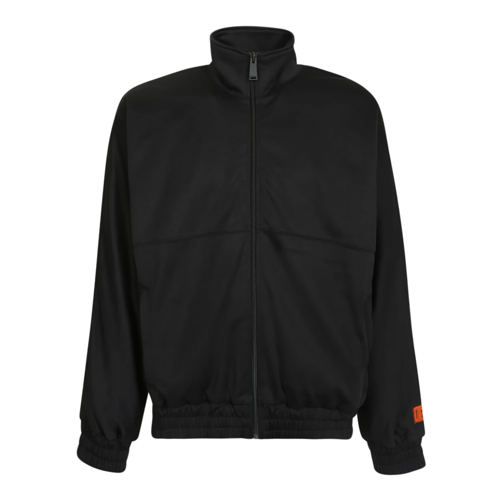 Heron Preston Logo-Stripe Dragkedja Track Jacket Black, Herr