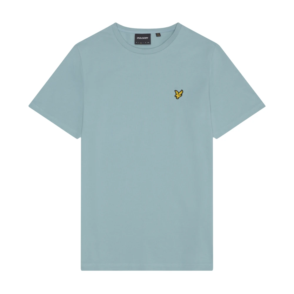 Lyle & Scott Pique T-shirt voor mannen Blue Heren