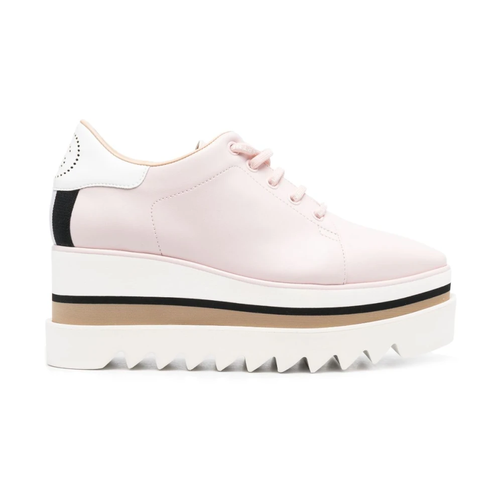 Stella Mccartney Roze Sneak-Elyse Platform Sneakers Pink Dames