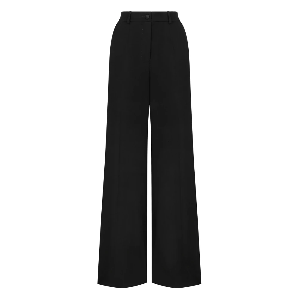 Dolce & Gabbana Zwarte Casual Broek Black Dames